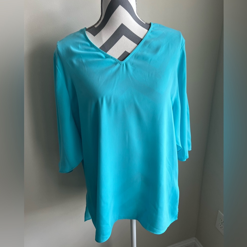 Chicos Top -Turquoise- Size 1